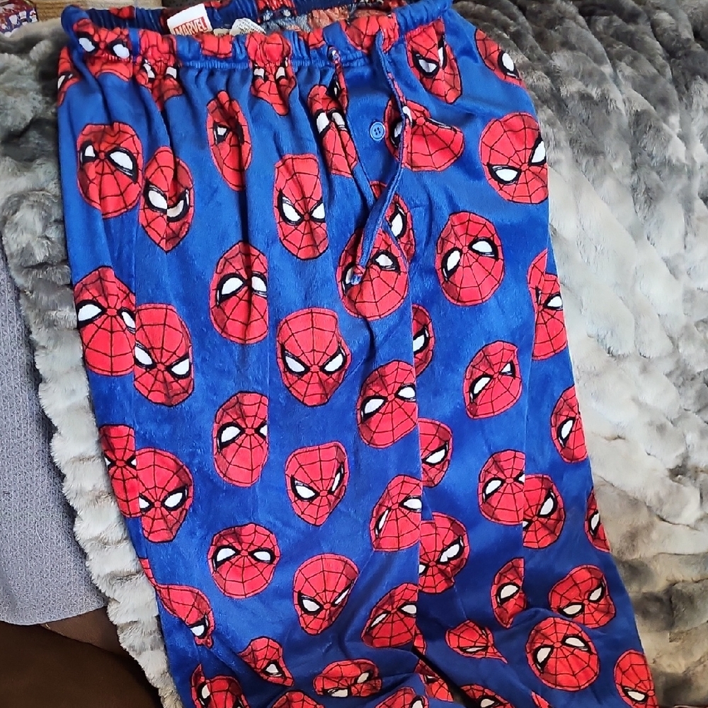 Spider-Man Kids Pajamas - Blue and Red